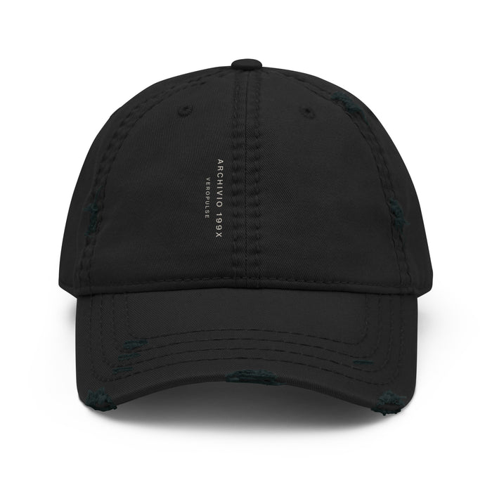 ARCHIVIO 199X — Distressed Cap (Black)