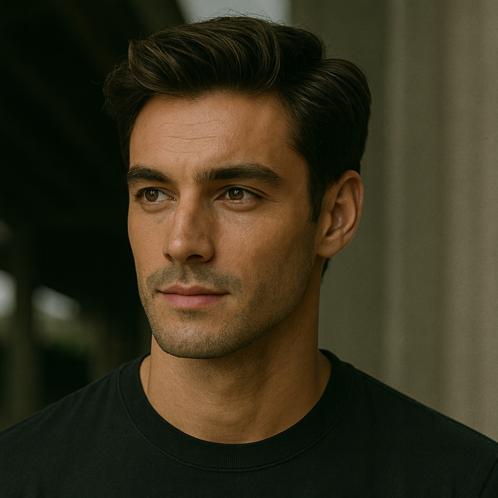 VeroPulsewear models wearing black and white tees